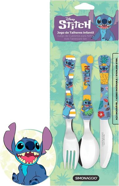 JOGO TALHER 3 PECAS STITCH UN SIMONAGGIO