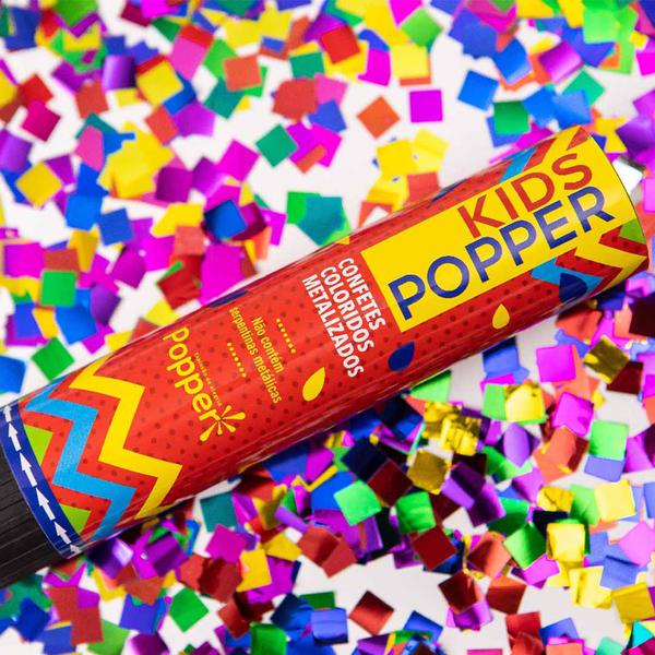 KIDS POPPER 21CM COLORIDO UN POPPER