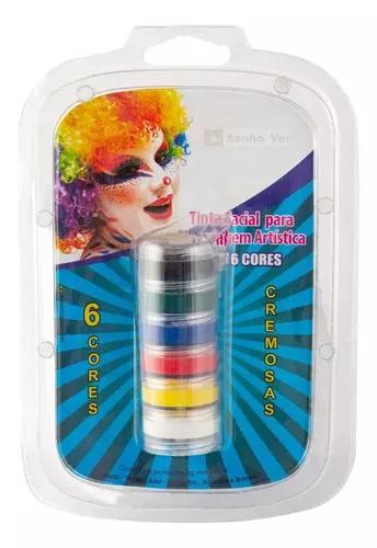 KIT 06 CORES TORRE BLISTER ROSTINHO PINTADO