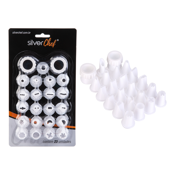 KIT BICO PLASTCO 23UN SILVER