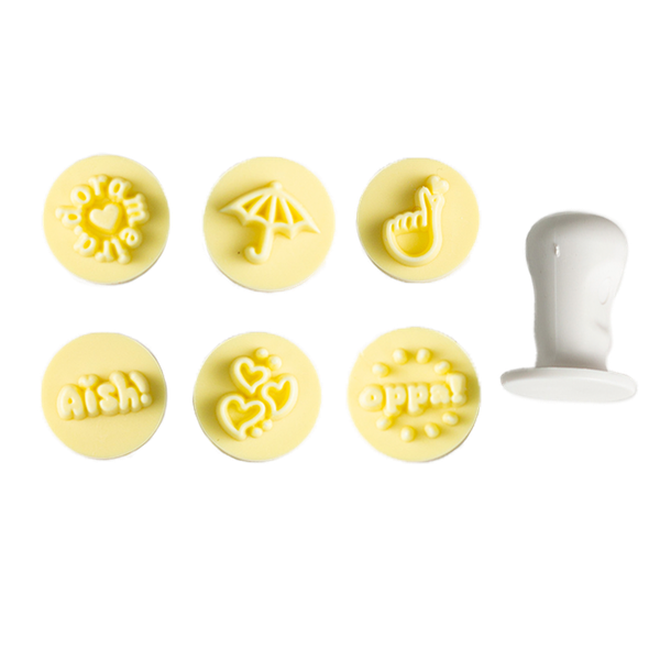 KIT CARIMBO DORAMA AMARELO 7PÇS BLUE STAR