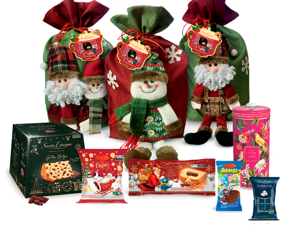 KIT CHRISTMAS BAG 1KG SANTA EDWIGES