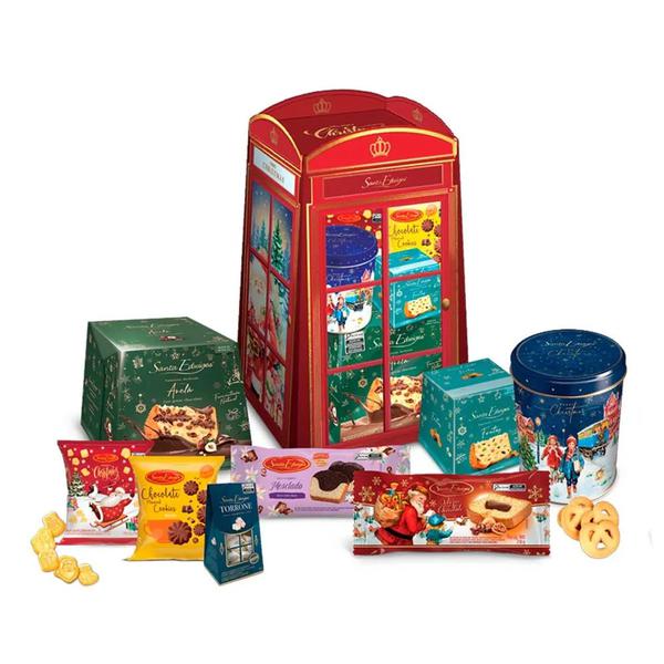 KIT CHRISTMAS LONDON 1,39KG SANTA EDWIGES