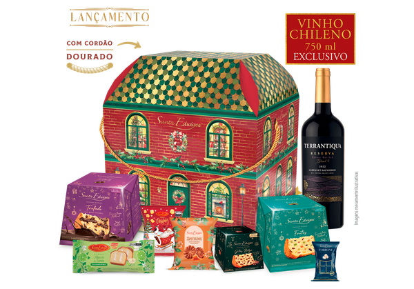 KIT CHRISTMAS PALACE 1,910KG SANTA EDWIGES