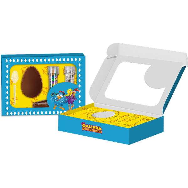 KIT CONFEITEIRO GALINHA PINTADINHA UN FESTCOLOR