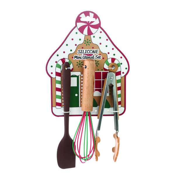 KIT DEC ESPATULAS BATEDOR CLR 31CM C/3 UN CROMUS