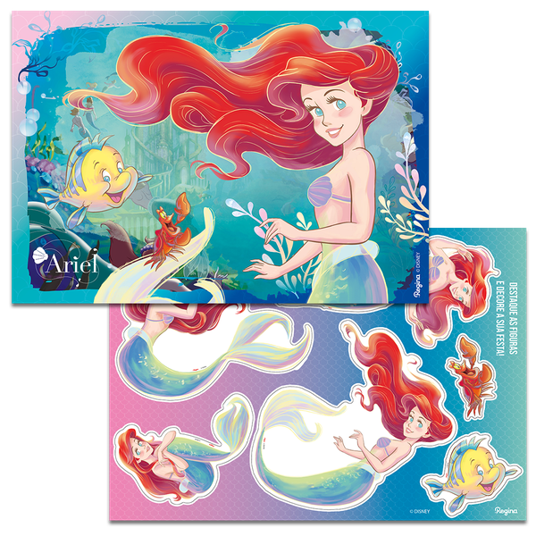 KIT DECORATIVO ARIEL UN REGINA