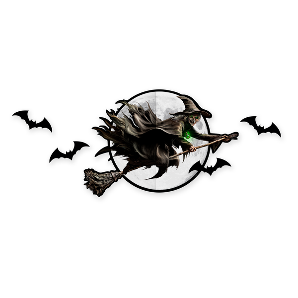 KIT DECORATIVO BRUXA HALLOWEEN UN REGINA
