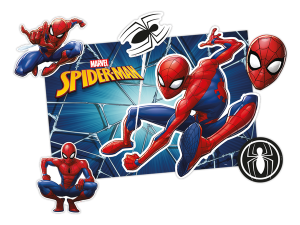 KIT DECORATIVO HOMEM ARANHA UN REGINA