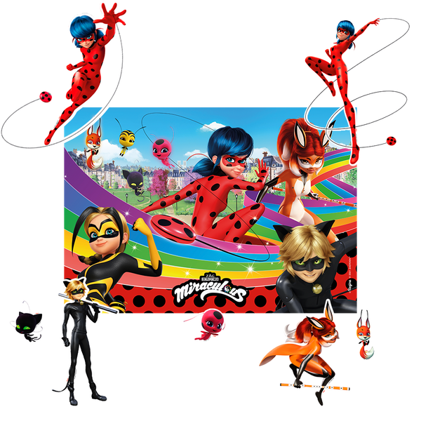 KIT DECORATIVO LADYBUG UN REGINA