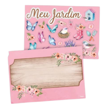 KIT DECORATIVO MEU JARDIM UN REGINA