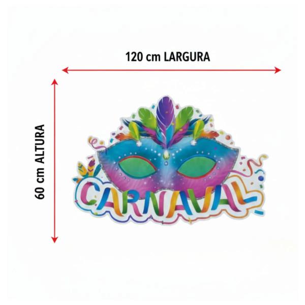 KIT DECORATIVO SERPENTINA CARNAVAL  UN REGINA
