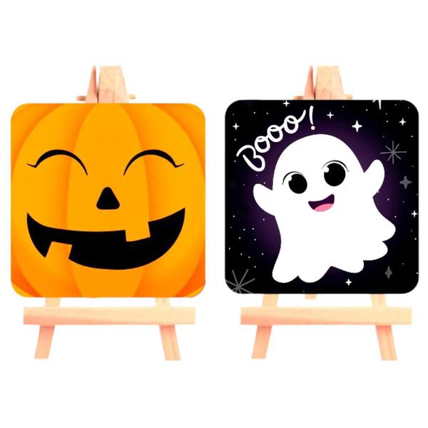 KIT MINI CAVALETE HALLOWEEN UN GRINTOY