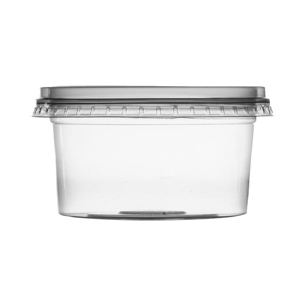 KIT POTE REDONDO PP COM TAMPA 200ML 20UN PLASTILANIA