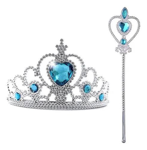 KIT PRINCESS AZUL 30CM 02UN PONTO DAS FESTAS