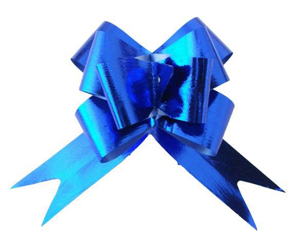 LACO PRONTO PEQUENO METALIZADO AZUL 12X250MM 10UN HIPER