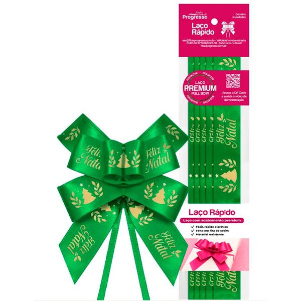 LACO RAPIDO CETIM NATAL COR 217 FELIZ NATAL 006 05UN PROGRESSO