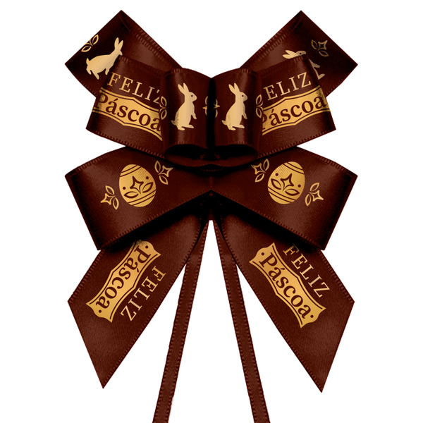 LACO RAPIDO CETIM PASCOA COR 340 FELIZ PASCOA 003 05UN PROGRESSO