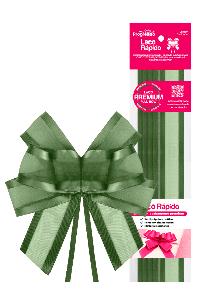 LACO RAPIDO VOAL/CETIM COR 249 VERDE MILITAR 05UN PROGRESSO