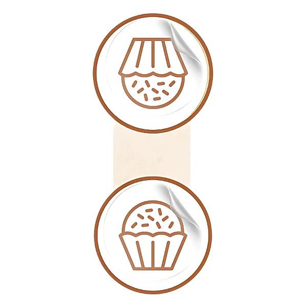 LACRE TRANSPARENTE BRIGADEIRO REF.2298 20UN STICKR
