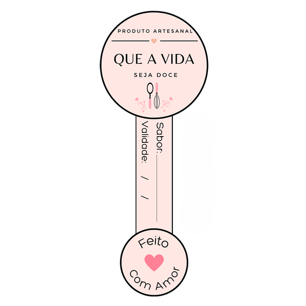 LACRE VIDA DOCE REF.2161 25UN STICKR