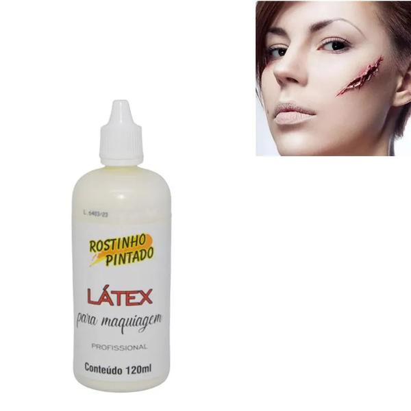 LATEX PARA MAQUIAGEM 120ML UN  ROSTINHO PINTADO