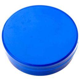 LATINHA ACRILICA REDONDA 5X1,5CM AZUL ESCURO 10UN QUALYPLAST