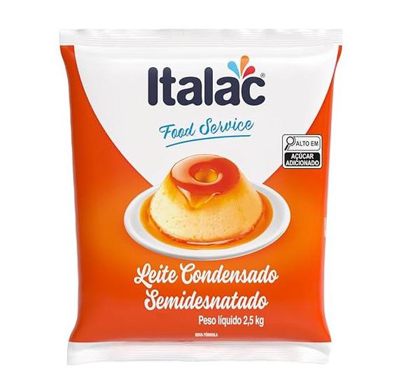 LEITE CONDENSADO 2,5KG BAG ITALAC