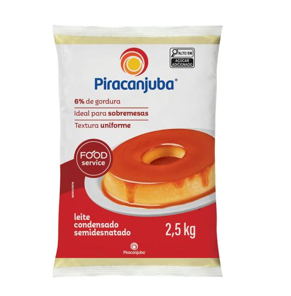 LEITE CONDENSADO 2,5KG BAG PIRACANJUBA