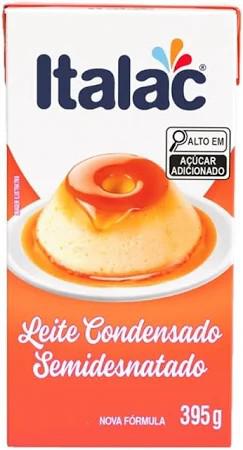 LEITE CONDENSADO SEMI DESNATADO TP 395G ITALAC