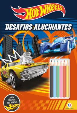 LIVRO LAPIS HOT WHEELS CIRANDA REGINA 01UN