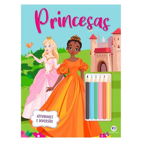 LIVRO LAPIS PRINCESAS CIRANDA REGINA 01UN