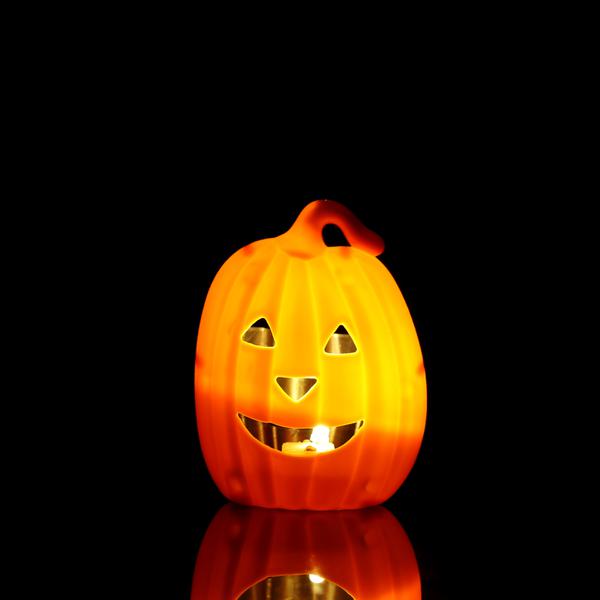 LUMINARIA ABOBORA HALLOWEEN UN SILVER