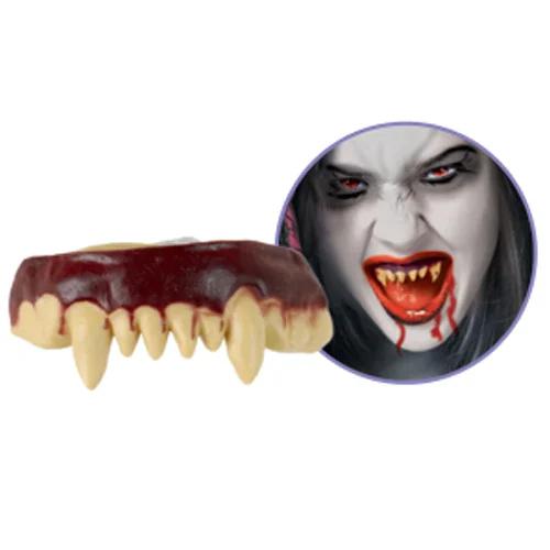 MAQUIAGEM ARTIFICIAL DENTE DE VAMPIRO UN CROMUS