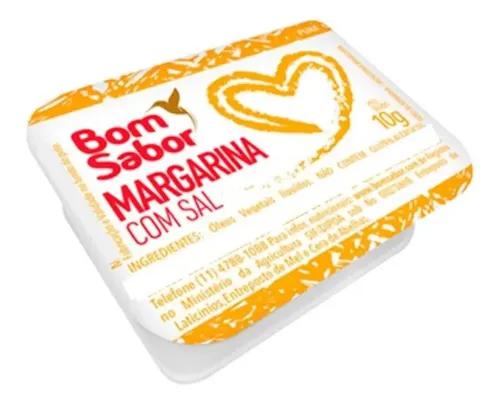 MARGARINA COM SAL 10G BOM SABOR