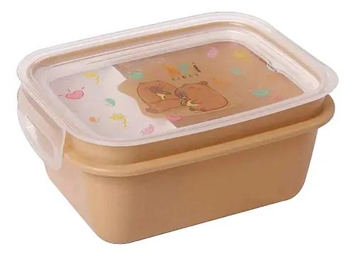 MARMITA C/ TRAVA 630ML CAPIVARA UN PLASUTIL