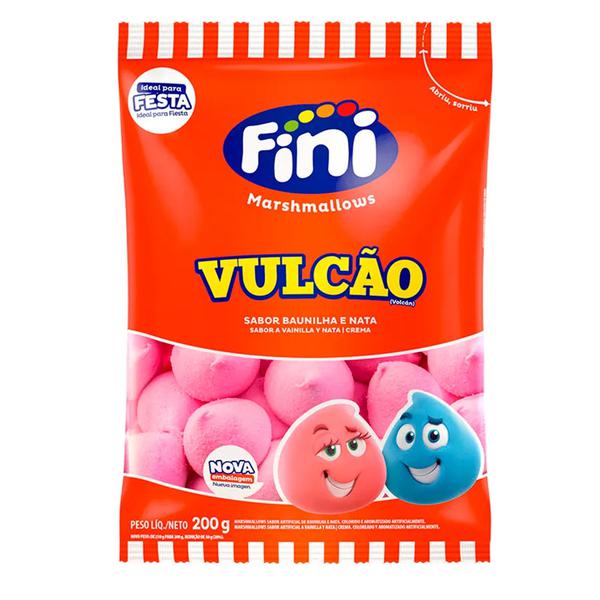 MARSHMALLOW VULCAO ROSA 200G FINI