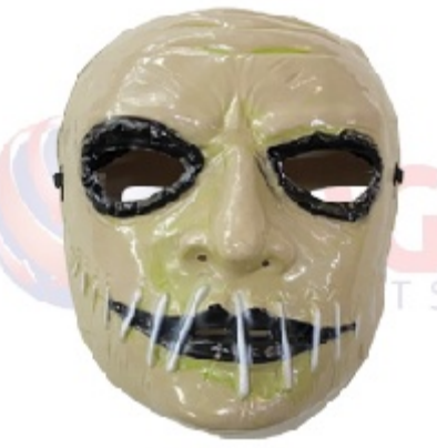 MASCARA BOCA COSTURADA HALLOWEEN UN BPG