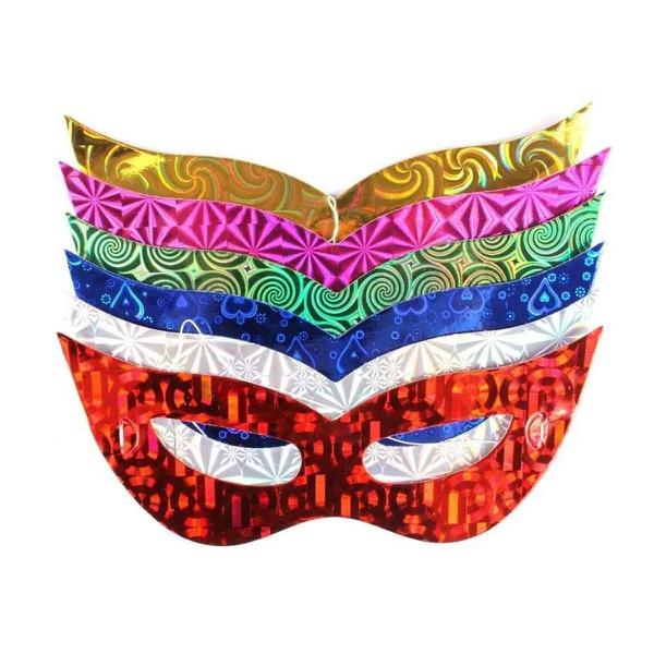 MASCARA HOLOGRAFICA LISA 12UN BPG