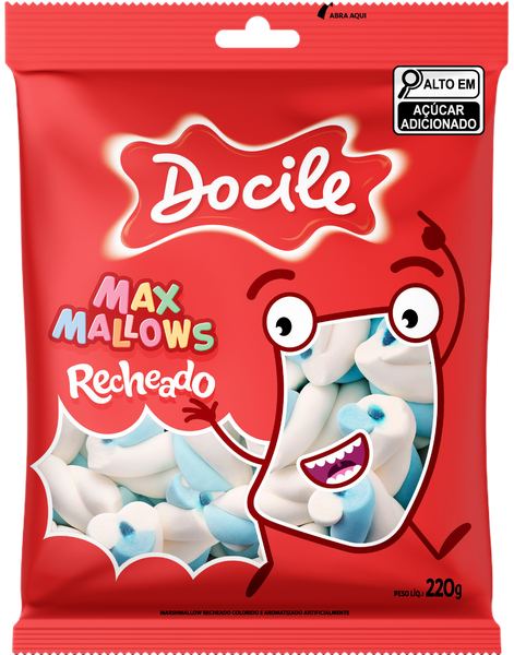 MAXMALLOW AZUL BRAN RECH MOR 220G DOCILE 8991