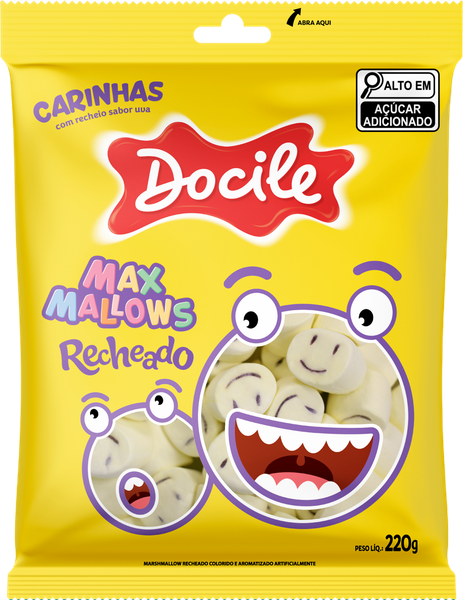 MAXMALLOWS RECH CARINHAS 220G DOCILE 80052