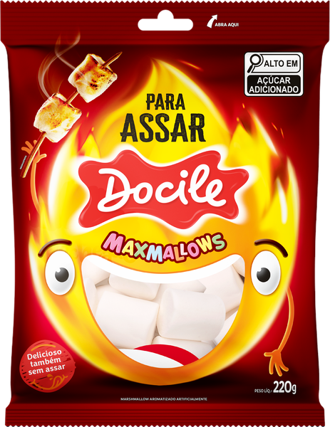 MAXMALLOWS TUBO BR PARA ASS 220G DOCILE 290