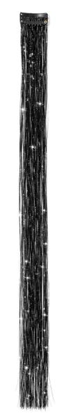 MECHAS COM GLITTER SORTIDAS PRETO 45CM UN PONTO DAS FESTAS