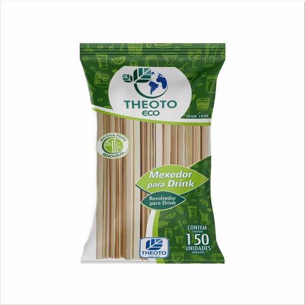 MEXEDOR DE DRINK BAMBU 150UN THEOTO