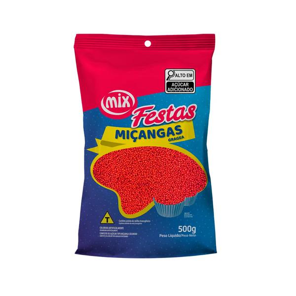 MICANGA VERMELHO CONFEITO 500G MIX