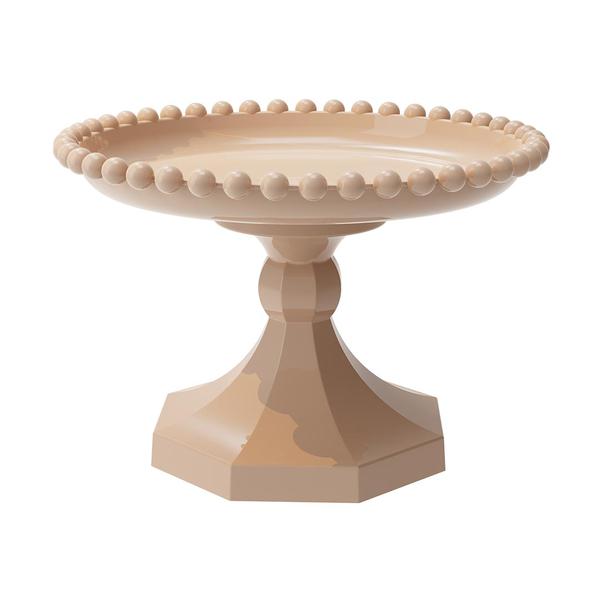 MINI BOLEIRA REDONDA PEROLA 15CM BEGE UN PRODUFEST