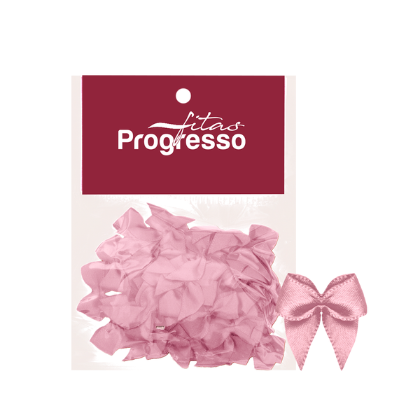 MINI LACO CETIM 10MM COR 310 ROSA BEBE 50UN PROGRESSO