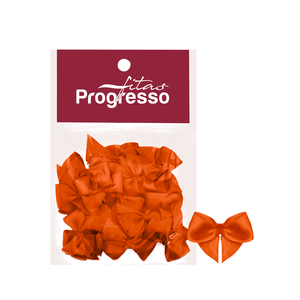 MINI LACO CETIM 15MM COR 066 LARANJA 20UN PROGRESSO