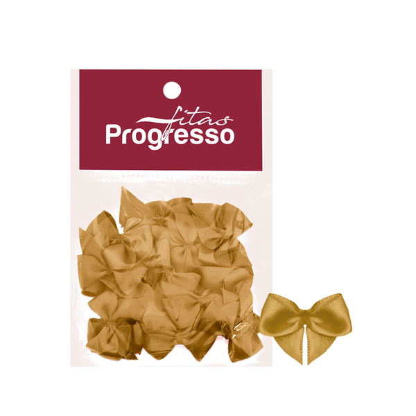 MINI LACO CETIM 15MM COR 228 OURO 20UN PROGRESSO