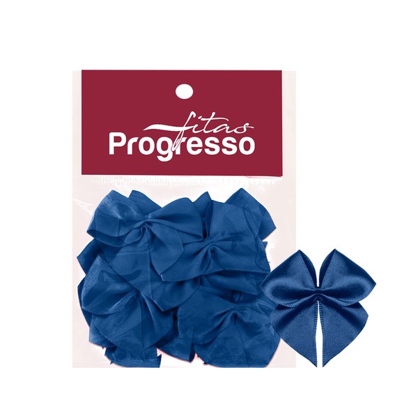 MINI LACO CETIM 22MM COR 214 AZUL ROYAL 12UN PROGRESSO